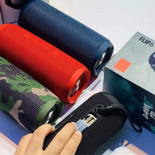 

jbls wireless bluetooth speaker flip 6 mini portable ipx7 flip6 waterproof portable speakers outdoor stereo bass music track independent sup