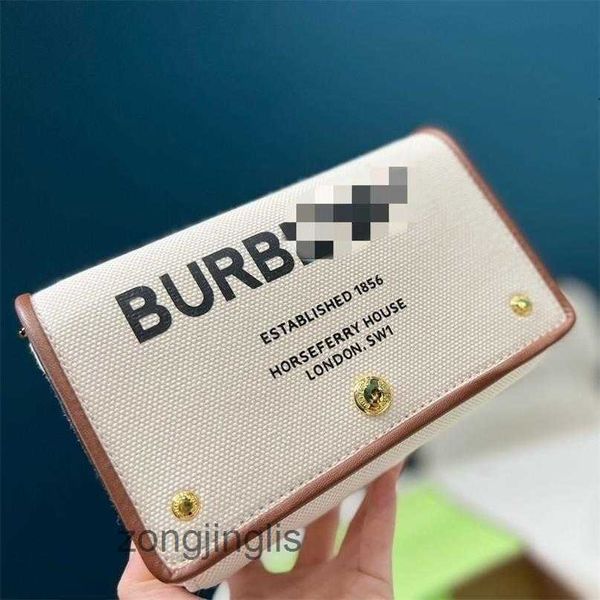 

leather handbags new women tote canvas burbreryes bags stitched letter small square middle ancient stripe lattice z8a7