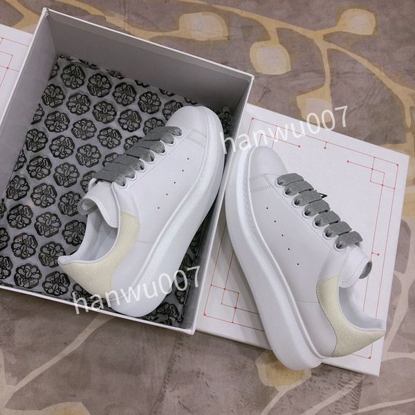 

2023new designer shoes lace sneakers casual mens shoes sports breathable flexible soft comfortable real leather, Black