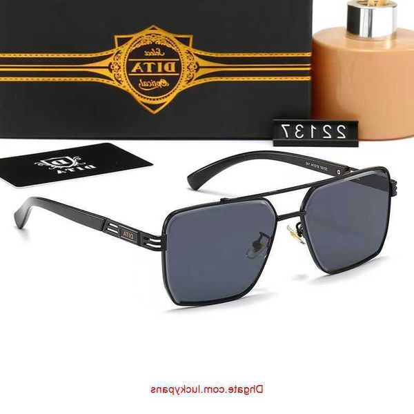 

dita men and women's sunglasses fashion casual sunglasses oval metal frame street p sunglasses 22137 rlxb, White;black