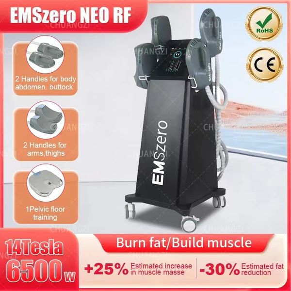 

neo emszero nova 14 tesla electromagnetic muscle shaping dls emslim 4rf handle and pelvic stimulation pad optional