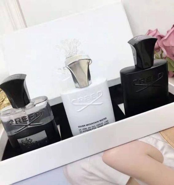 

fragrance perfume 30ml*3 aventus green irish and silver water mini set long lasting perfumes4453080