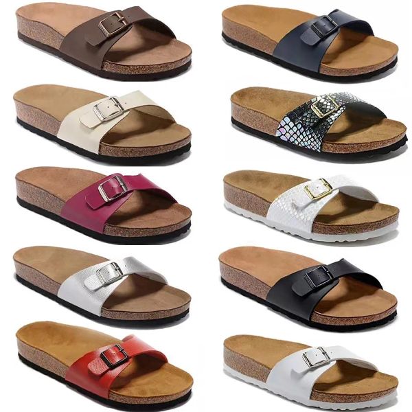 

2023 birk designer sandals for womens slippers woody mules arizona gizeh caliente verano flip flops hombres mujeres beach sliders 35-40, Black