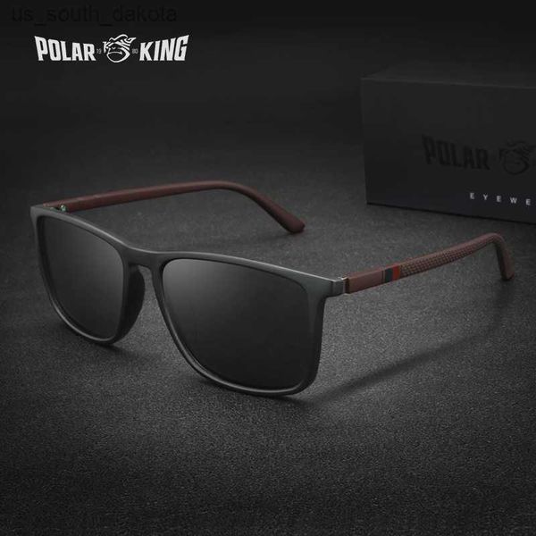 

polarking new luxury polarized sunglasses men's driving shades male sun glasses vintage travel fishing classic sun glasses 400 l230523, White;black