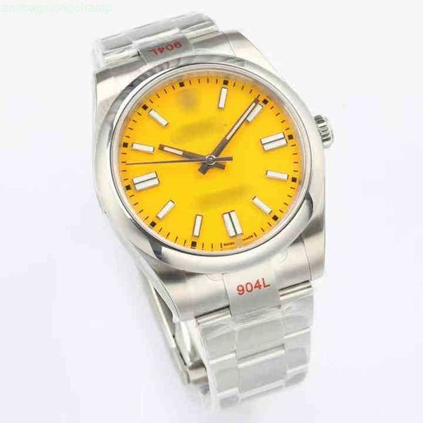 

mechanical watch men reloj de oyster wristwtaches luxury designer jame quality 2022 yellow dial 3230 904l stainless steel 41mm and 36mm unis, Slivery;golden