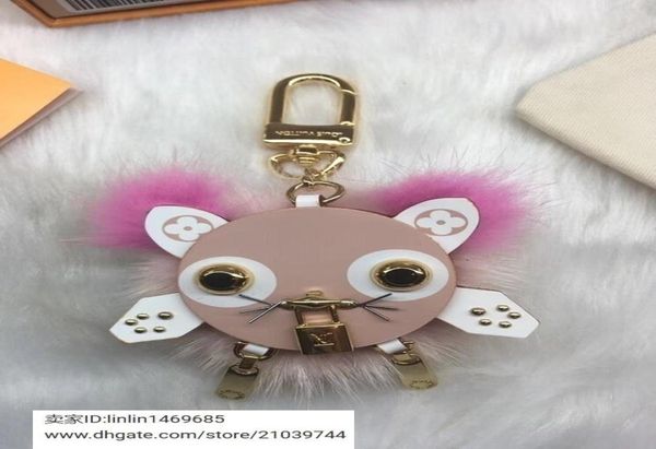 

8alz facettes m63093 holder pink m61950 chain bag eclipse dragonne tapage charm key holders gift7832479, Silver