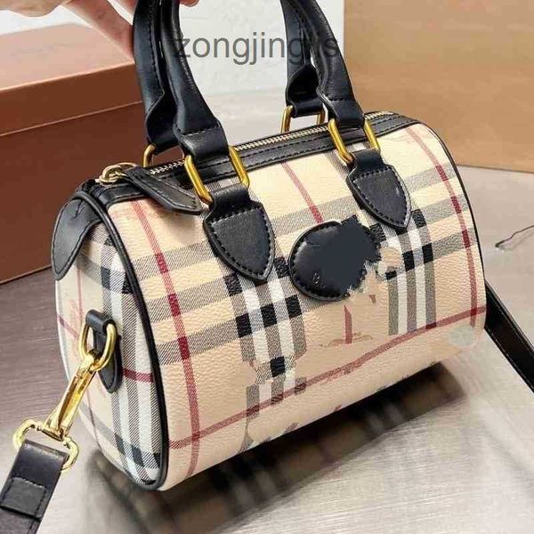

bag burbreryes b-war horse lattice middle ancient boston pillow mini portable single messenger shoulder kweb