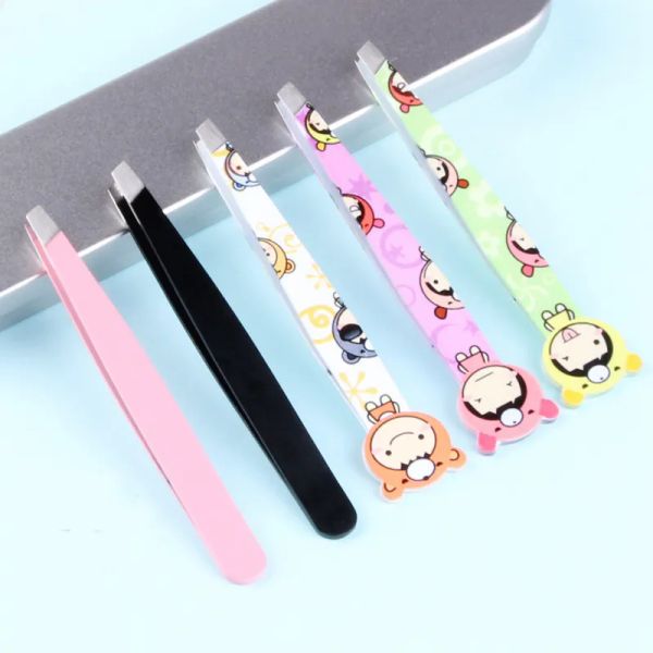 

eyebrow tweezers stainless steel face hair removal eye brow trimmer eyelash clip cosmetic beauty makeup tool