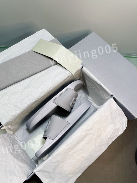 

2023 fashion slide sandals slippers for men women with original box designer beach flip flops slipper bl230601, Black