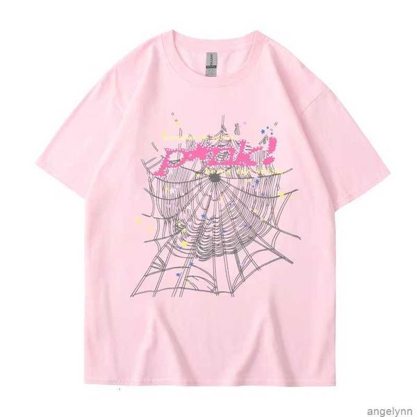 

hip hop sweatshirt men women t shirt sp5der designer tshirt 55555 3d print short sleeve tshirts round neck pullover tee overszie y2k t-shirt, White;black