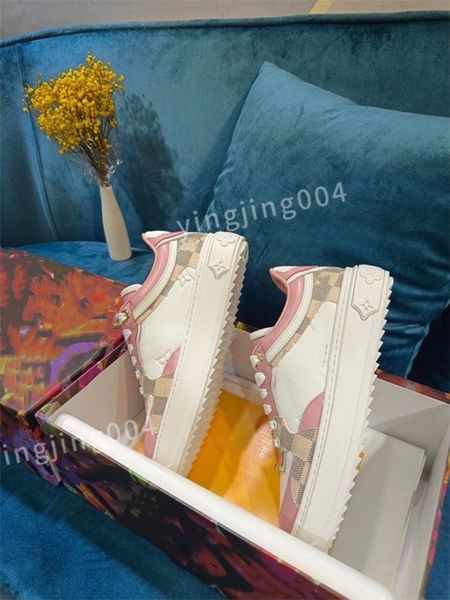 

new fashion couple high-quality leather lace-up casual shoe classic men's sports women's vulcanized flat size 35-41, Black