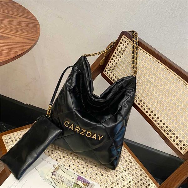 

lingge chain bag for women 2023 new large capacity wandering bag commuter one shoulder bin bag tote bag 70% clearance outlet sale