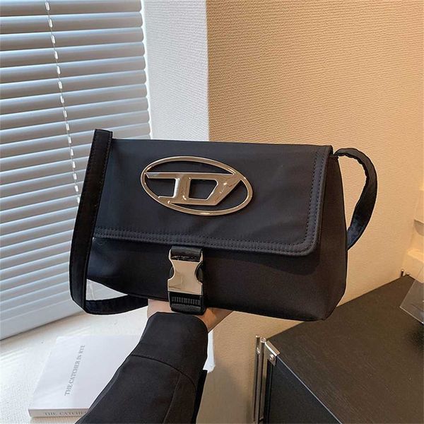 

high order nylon niche design metal hardware single shoulder underarm bag women's handbag versatile and simple 50% outlet online