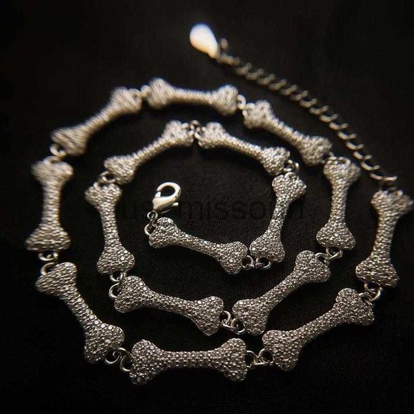 

pendant necklaces pendant necklaces unique splicing necklace inlay shine small zircon exquisite bone geometry jewelry for women wedding enga, Silver