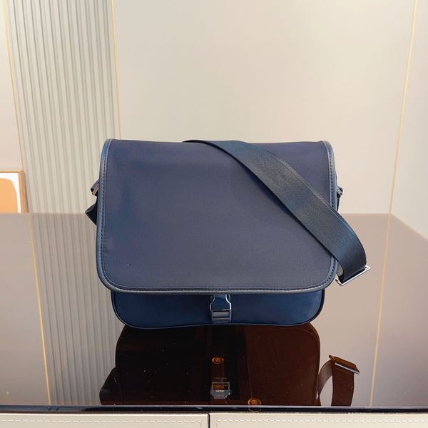 

fashion canvas cross body bag men women messenger luxury designer bag classic satchel waterproof canvas shoulder bag parachute fabric man pu