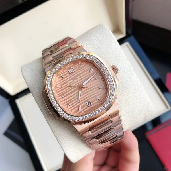 

luxury fashion watch men's automatic watch all stainless steel sapphire waterproof luminous watch, Slivery;brown