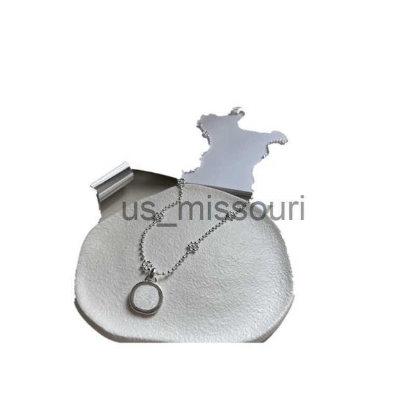 

pendant necklaces designer 925 silver necklace letters pendant necklaces for women men simple style jewelry gift package 140mld j230612