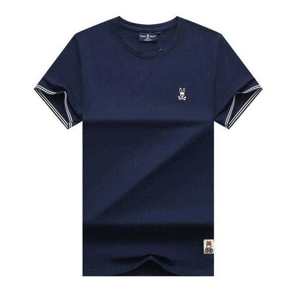 

23ss designer mens t-shirts casual t shirt polos summer slim psycho bunny print round neck tee short sleeve fit breathable crew accessory si, White;black