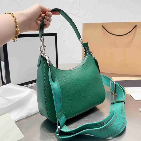 

c letter designer bag underarm leather handbag women shoulder bags luxury crossbody bags womens fashion classic solid color purse