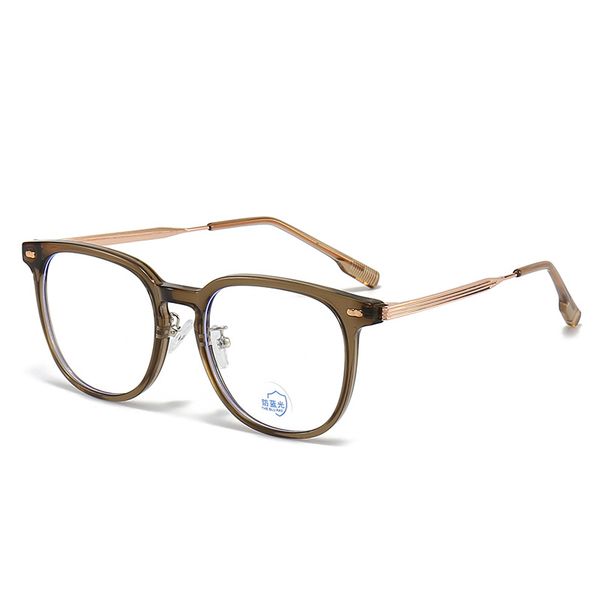 

designer sunglasses for women mens sunglasses luxury brand cold brown retro anti-blue glasses men's and women's plain glasses fram, White;black