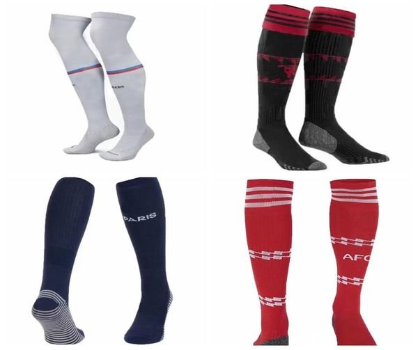 

2022 2023 sports socks milan utd mans cities napoli kane pogba mane benzema lewandowski mount pulisic mbappe soccer kids kne9000912, Black