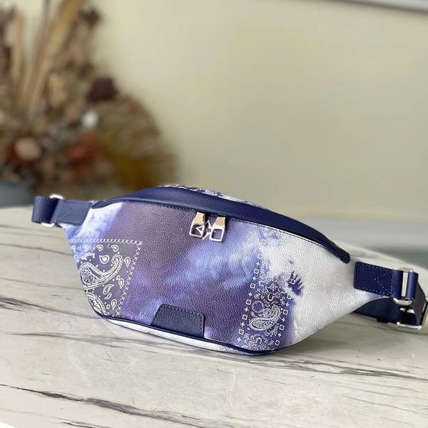 

designer fanny pack luxury crossbody bag handbag genuine leather wallet for men 44cm level replication shoulder bag with box wl307