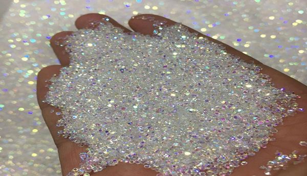 

1400pcs glass crystals pixie nail art rhinestone micro caviar beads 3d nails mini rhinestones6821744, Silver;gold