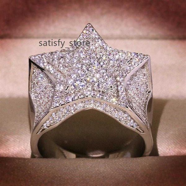 

real s925 sterling 2 carats natural moissanite ring for women hip-hop men anillo silver 925 jewelry rings de bizuteria235j
