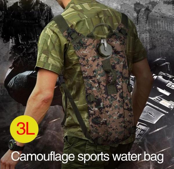 

3l water bladder bag adjustable furl camping outdoor water pack bag backpack convenient travel cooling hiking6475314