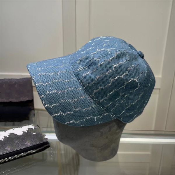 

20bb luxurys designers caps letter baseball cap quality summer beach casual hat casquette solid color fashion seaside travel sunhat very nic, Blue;gray
