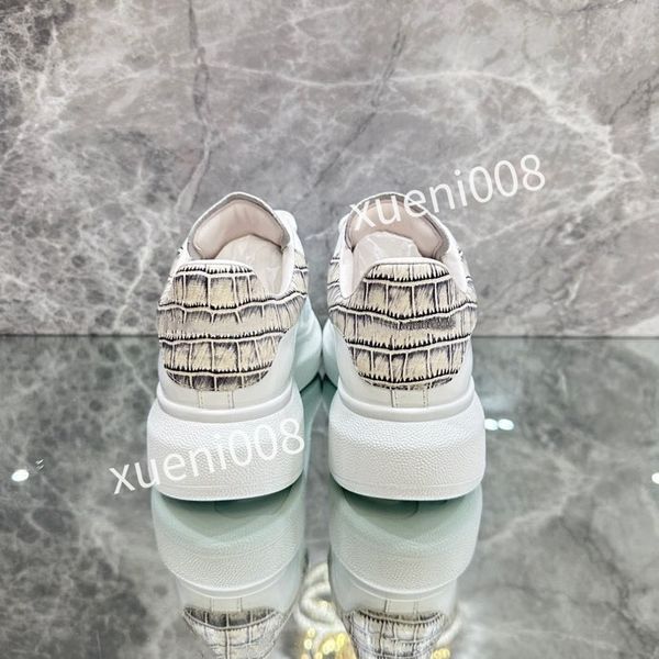 

2023new fashion quality casual shoes heel leather lace-up sneaker running trainers letters flat printed sneakers, Red;white