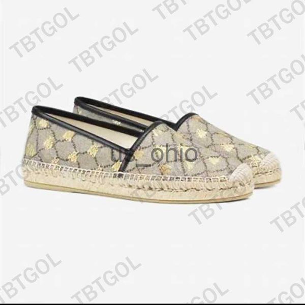

dress shoes luxury designer espadrilles women slip on shoe summer spring platform with letter buckle loafer girls genuine leather soft sole, Black