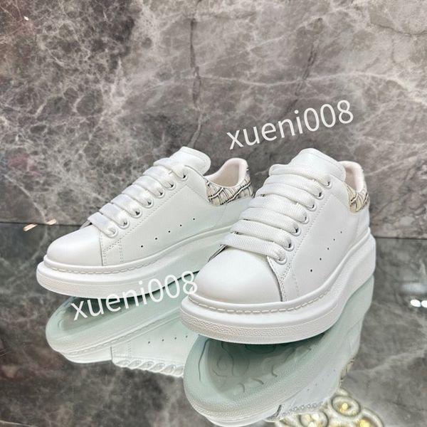 

2023fashion quality casual shoes heel leather lace-up sneaker running trainers letters flat printed sneakers, Red;white