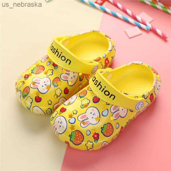 

slipper baby boy cartoon slippers toddler beach garden shoe kids girl cave shoes for children summer indoor cute sandalsslipper slipperslipp, Black;grey
