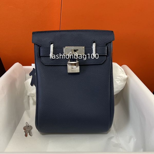 

hands bag h ermes evelynnbag genuine 2023 leather bags versatile cowhide litchi pattern one shoulder crossbody women's 25.5cm 005