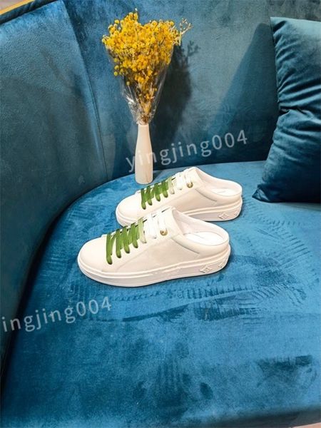 

luxury fashion couple high-quality leather lace-up casual shoes classic men's sports women's vulcanized flat size 35-41, Black