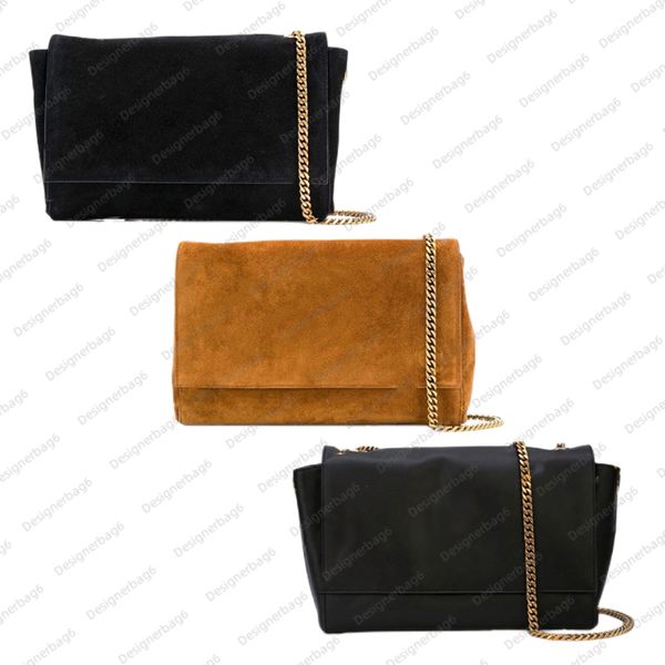 

10a ladies fashion designe luxury kate flip reversible chain bag shoulder bags crossbody tote all steel hardware and suede material