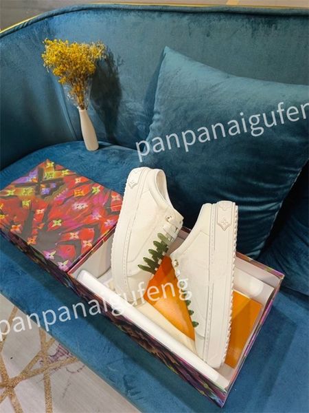 

2023 new luxury men's shoes casual white sneakers summer shoes women lace-up comfortable leather flat shoes, Black