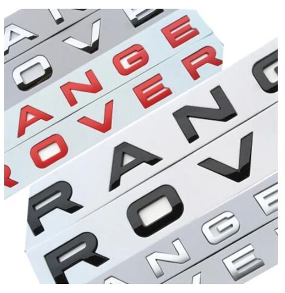 

car styling trunk logo emblem badge sticker cover for range rover sport evoque