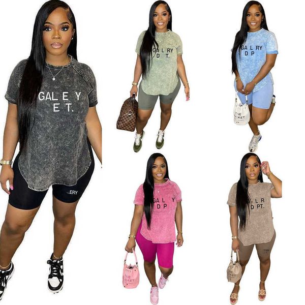 

plus size 3xl womens clothing tracksuits designer two piece set new fashion letter printed casual sportsuit, Gray