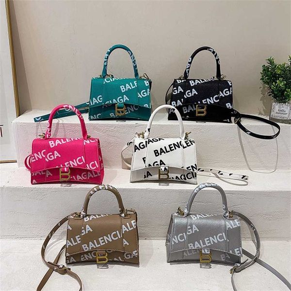 

women's 2023 new fashion family paris alphabet printing versatile one shoulder crossbody handheld women's bag bags 80% clearance s