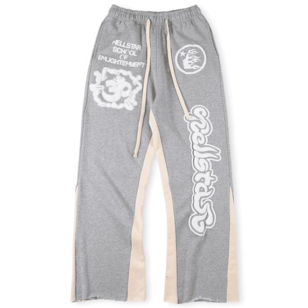 

print men woman striped sweatpants pants joggers, Black