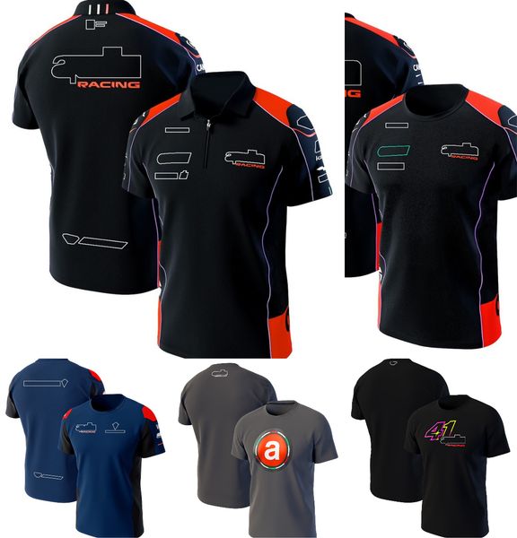 

moto racing team 2023 polo shirt t-shirt new motocross rider oversized t-shirt summer motorcycle fashion riding quick dry t-shirts
