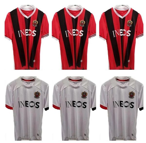 

23 24 ogc nice fc delort melou gouiri soccer jerseys 2023 2024 dolberg dante kamara atal atal kluivert stengs football shirts, Black;yellow