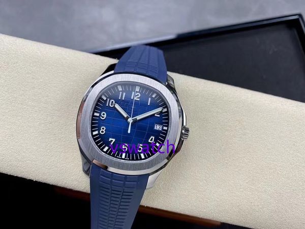 

3kf 5168 mens watch cal.330 s c movement size 42mm thickness 8.3mm natural rubber with sapphire crystal glass blue gradient relief dial supe, Slivery;golden