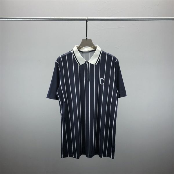 

2 mens polos t shirt fashion embroidery short sleeves turndown collar tee casual polo shirts m-3xl#106, White;black