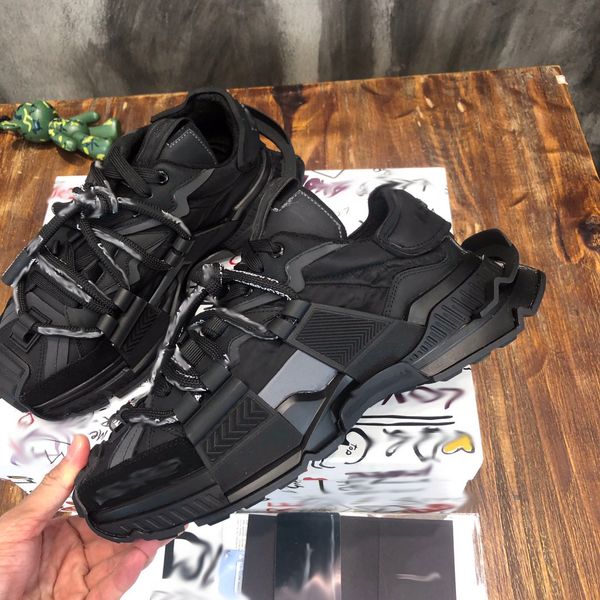 

casual shoes classic dad shoes 5862 fashion atmosphere outdoor street letters designer brand dg casual sneakers pure black non-slip tpu outs