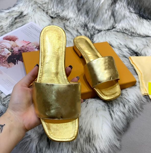 

2023 women revival flat mules slippers men slides sandals luxury designer black pink orange blue waterfront brown white summer flip flops