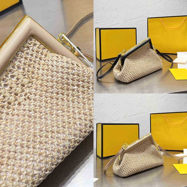 

shoulder bags women designer bag hand straw crossbody summer bag womens handbags fashion classic hasp cross body