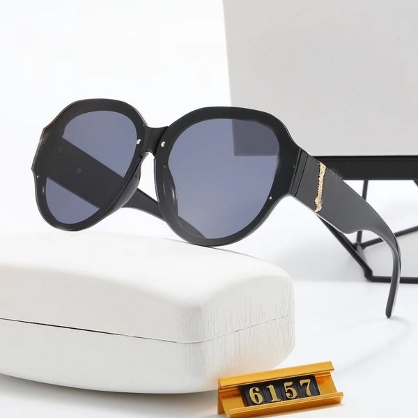 

designer aviator sunglasses men's personality glasses women's uv400 protective sunglasses optional with original box, White;black